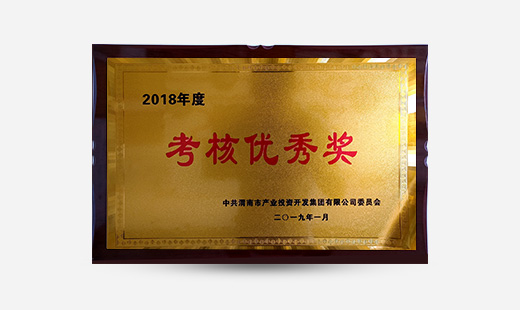 2018年度考核優(yōu)秀獎